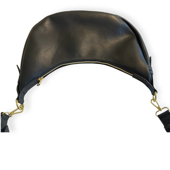 JULES KAE Zola Bag Vegan Shoulder Bag Adjustable Strap Black - Picture 13 of 15